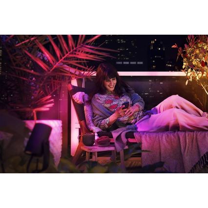 Philips - CONJUNTO 3x Luminária LED Spot Hue LILY 3xLED/8W/230V IP65