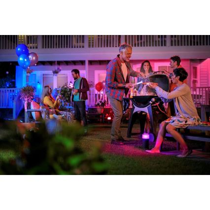 Philips - CONJUNTO 3x Luminária LED Spot Hue LILY 3xLED/8W/230V IP65