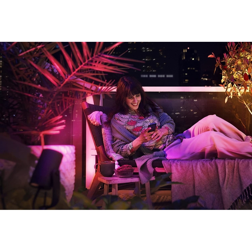 Philips - Kit de extensão para luminária de destaque externa LED RGB Hue LILY LED/8W/230V IP65