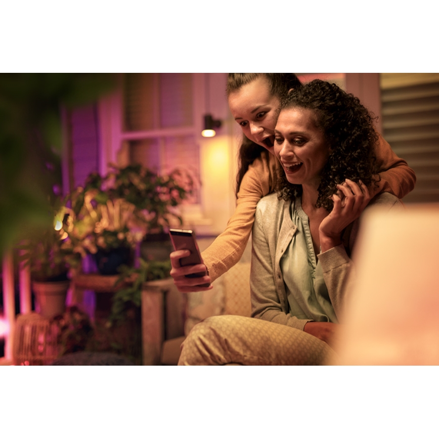 Philips - Luminária de destaque exterior LED RGB Hue LILY LED/8W/230V IP65