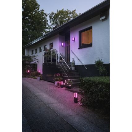 Philips - Candeeiro exterior LED RGB Hue IMPRESS 2xLED/8W/230V IP44