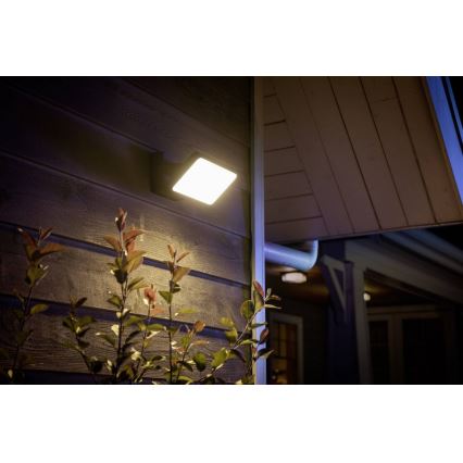 Philips - LED RGBW Regulação exterior reflektor Hue DISCOVER 2xLED/15W/230V 2000-6500K IP44