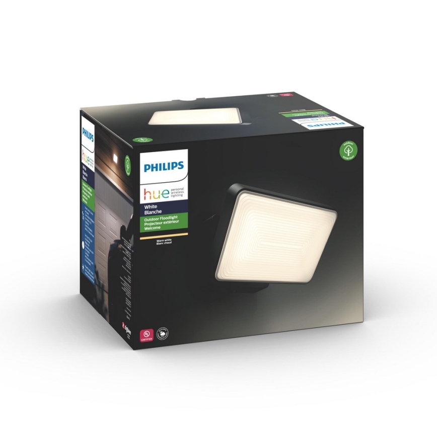 Philips - LED Regulação exterior reflektor Hue WELCOME 2xLED/15W/230V IP44