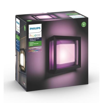 Philips - LED RGBW Iluminação de parede exterior com regulação Hue ECONIC LED/15W/230V 2000-6500K IP44
