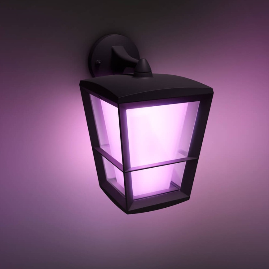 Philips - LED RGBW Iluminação de parede exterior com regulação Hue ECONIC LED/15W/230V 2000-6500K IP44