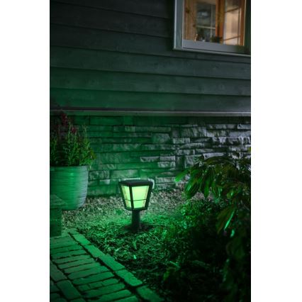 Philips - Lâmpada exterior regulável LED RGBW Hue ECONIC LED/15W/230V IP44