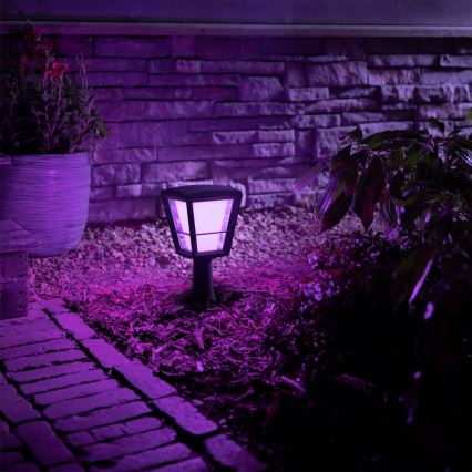 Philips - Lâmpada exterior regulável LED RGBW Hue ECONIC LED/15W/230V IP44