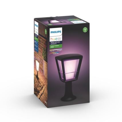 Philips - Lâmpada exterior regulável LED RGBW Hue ECONIC LED/15W/230V IP44