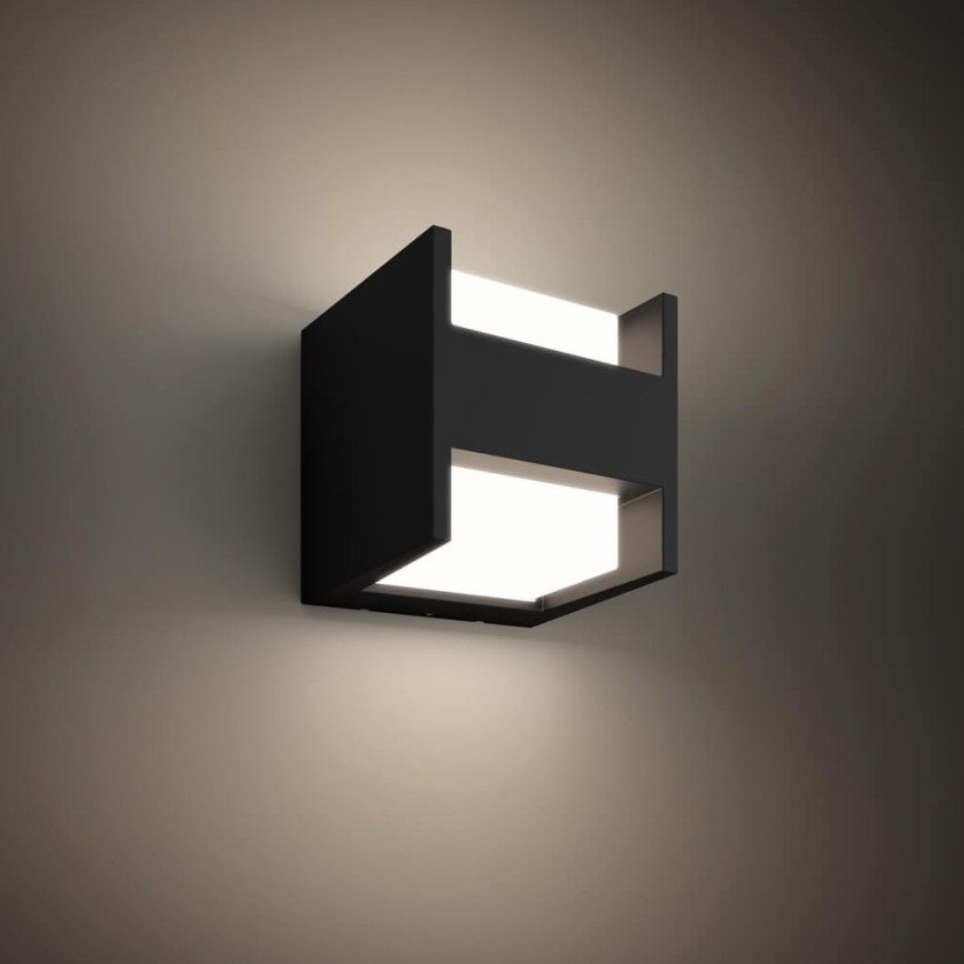 Philips - LED Iluminação de parede exterior com regulação Hue FUZO LED/15W/230V IP44