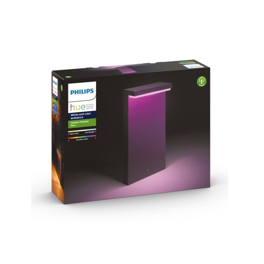 Philips - LED RGBW Regulação exterior candeeiro Hue NYRO LED/13,5W/230V 2000-6500K IP44