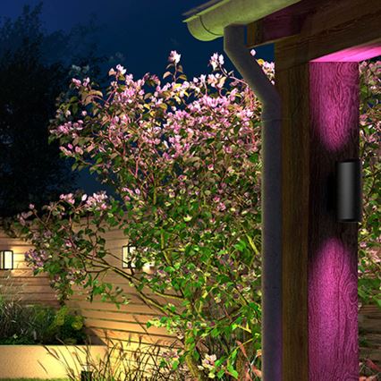 Philips - LED RGBW Iluminação de parede exterior com regulação Hue APPEAR 2xLED/8W/230V IP44