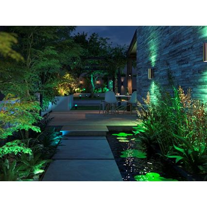 Philips - LED RGBW Iluminação de parede exterior com regulação Hue APPEAR 2xLED/8W/230V IP44