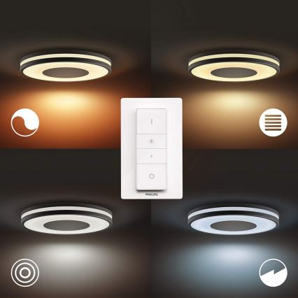 Philips - Luminária LED regulável Hue BEING LED/27W/230V + controlo remoto