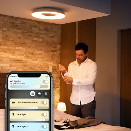 Philips - Luminária LED Regulável Hue STILL LED/27W/230V + controlo remoto