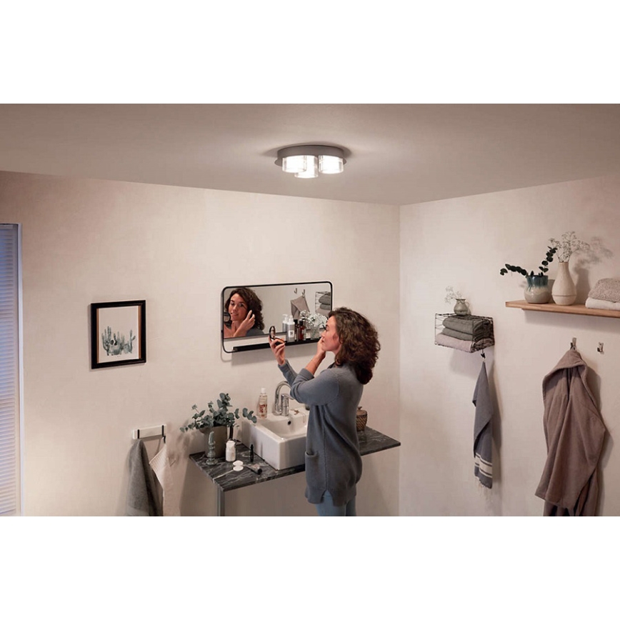 Philips - Iluminação de casa de banho LED 3xLED/4,5W/230V IP44