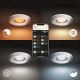 Philips - Iluminação de casa de banho LED com regulação Hue ADORE 1xGU10/5W/230V IP44