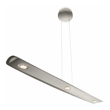 Philips 37865/11/16 - Luz de cristal pendente LED LEDINO AVANCE 3xLED/6W