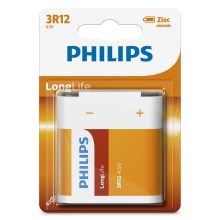 Philips 3R12L1B/10 - Pilha de cloreto de zinco 3R12 LONGLIFE 4,5V