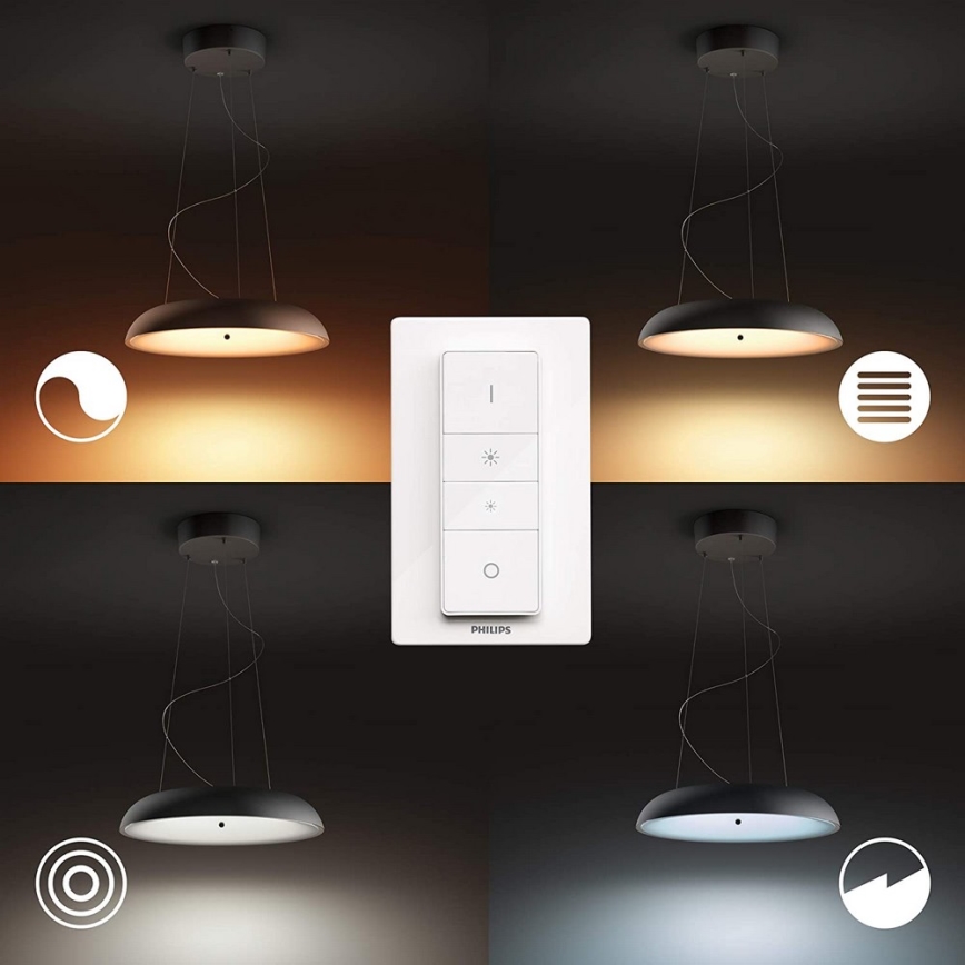 Philips - Lustre LED regulável em cabo Hue AMAZE LED/39W/230V + comando à distância