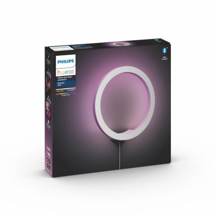 Philips - Luminária de parede LED RGBW regulável Hue SANA White and Color Ambiance LED/20W/230V