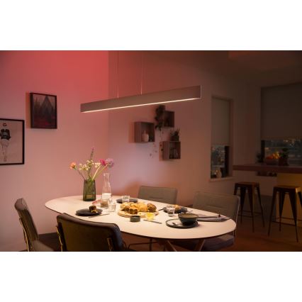Philips - LED RGBW Candelabro suspenso com regulação Hue ENSIS White And Color Ambiance 2xLED/39W/230V