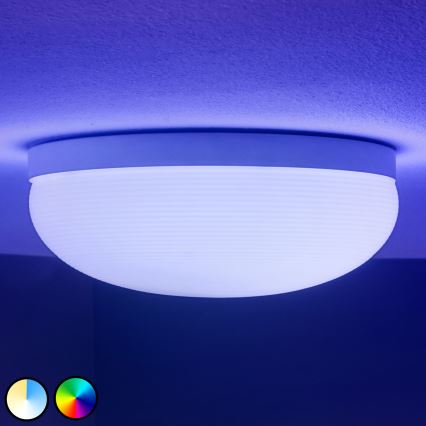 Philips - Luminária de teto LED RGBW regulável Hue FLOURISH White And Color Ambiance LED/32W/230V