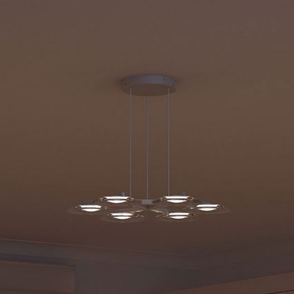 Philips 40972/48/16 - Candelabro LED MYLIVING VAGA 6xLED/2,5W/230V