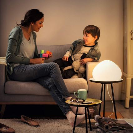 Philips - Lâmpada LED Regulável Hue WELLNER 1xE27/8,5W/230V + controlo remoto