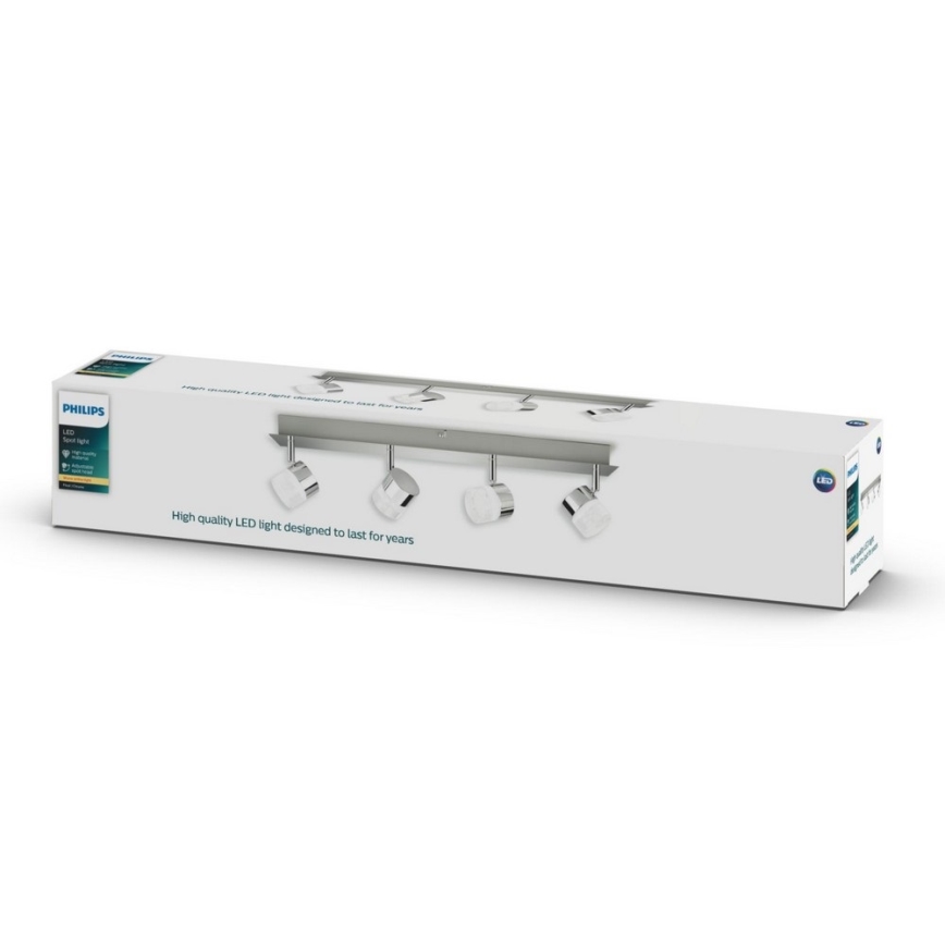 Philips 50149/11/P1 - Foco LED FLOAT 4xLED/4,5W/230V