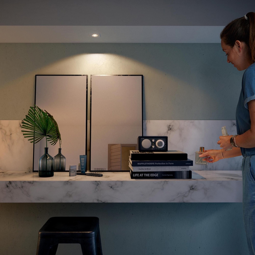 Philips - Luz embutida 1xGU10/5,5W/230V