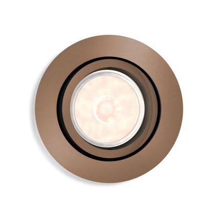 Philips - Luz embutida 1xGU10/5,5W/230V