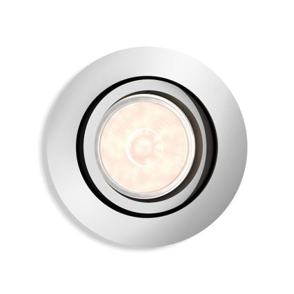 Philips 50391/11/PN - Luz embutida MYLIVING DONEGAL 1xGU10/5,5W/230V