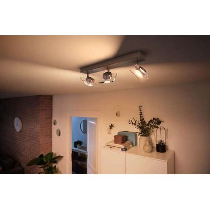 Philips 50483/17/PO - Foco LED GOLYGON 3xLED/4,5W/230V