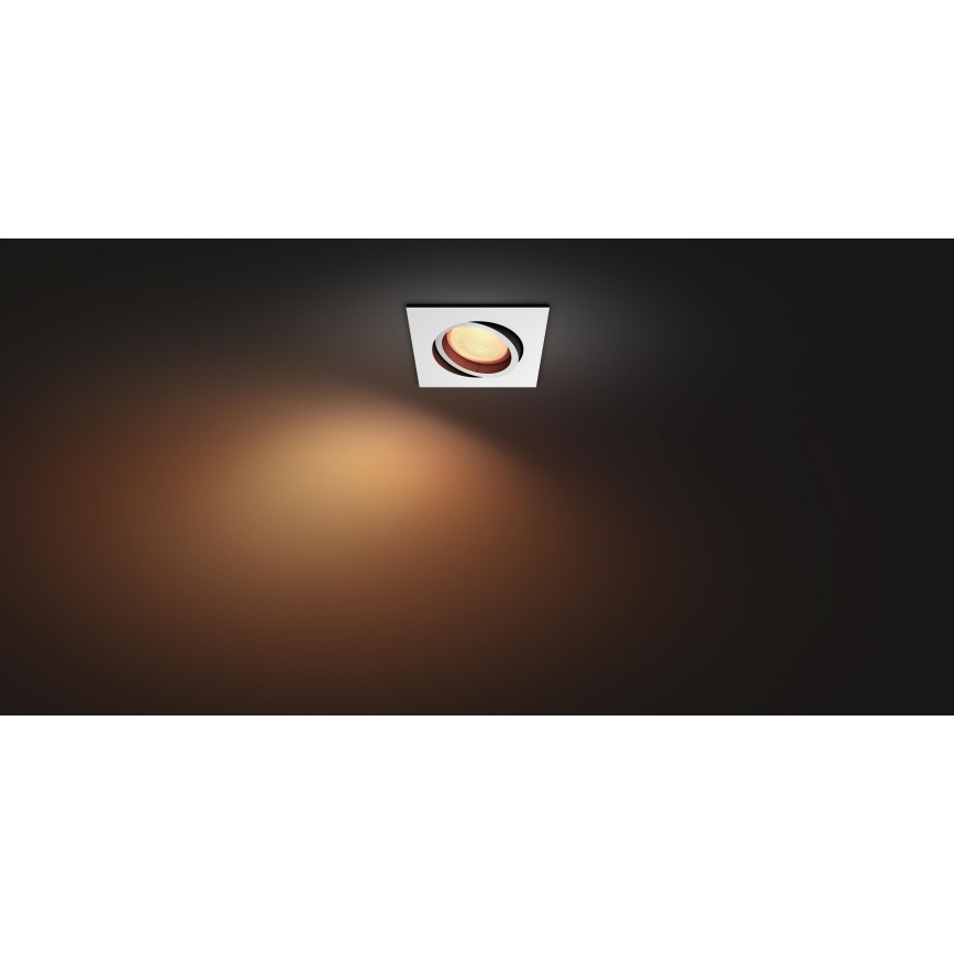 Philips - LED RGB Foco de encastrar com regulação Hue CENTURA 1xGU10/5,7W/230V