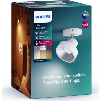 Philips 50601/31/P0 - Foco LED BUKKO LED/4,5W/230V