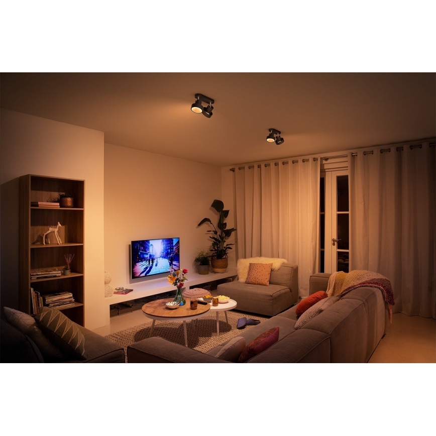 Philips 50602/30/P0 - Foco LED com regulação BUKKO 2xLED/4,5W/230V