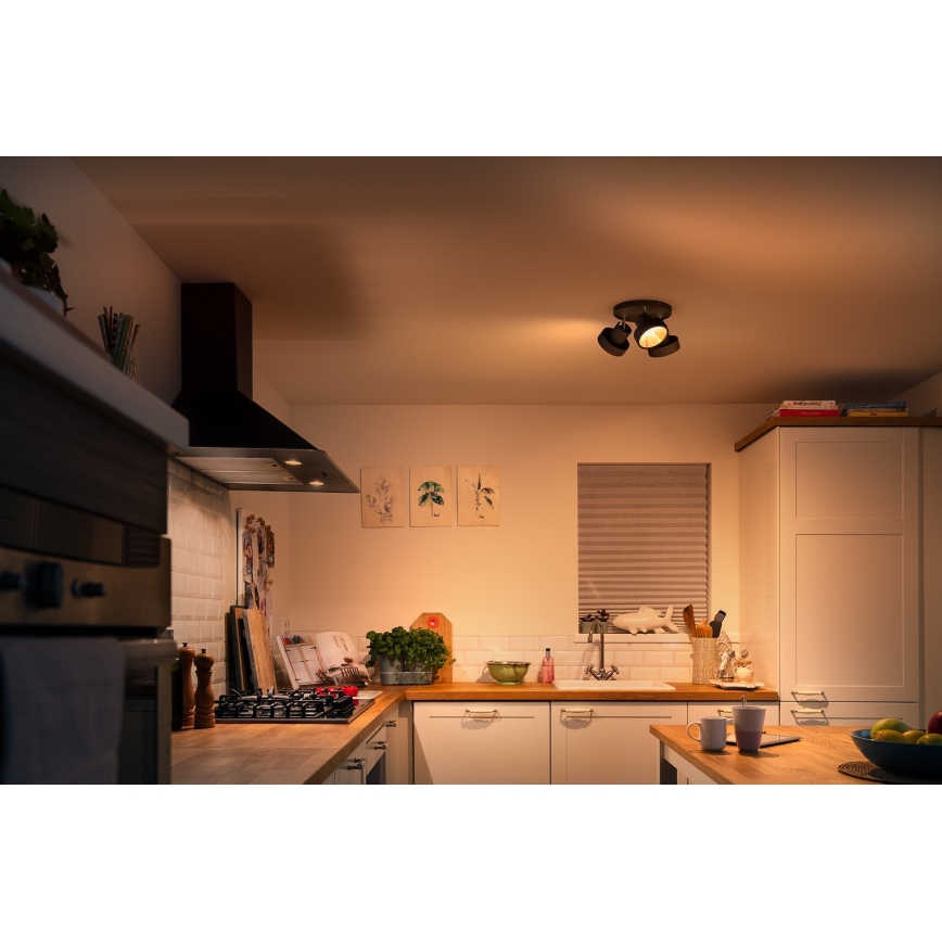 Philips 50603/30/P0 - Foco LED com regulação BUKKO 3xLED/4,3W/230V