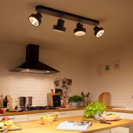 Philips 50604/30/P0 - Foco LED BUKKO 4xLED/4,3W/230V