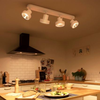 Philips 50604/31/P0 - Foco LED BUKKO 4xLED/4,3W/230V