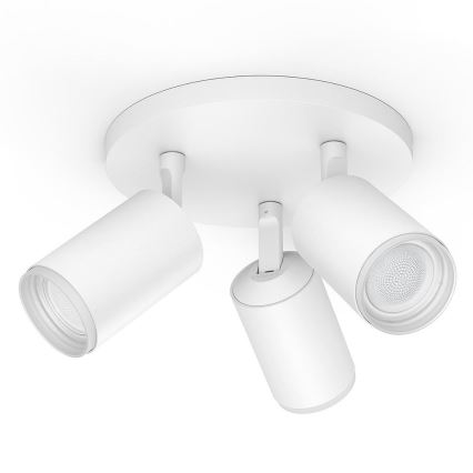 Philips - LED RGBW Foco com regulação Hue FUGATO 3xGU10/5,7W/230V