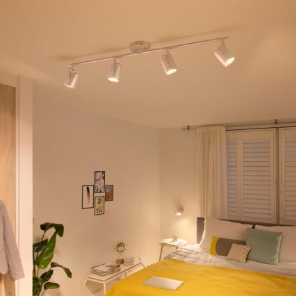 Philips 50664/14/P0 - Luminária de Teto LED BYRE 4xLED/4,3W/230V 2200/2500/2700K