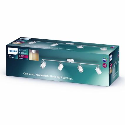 Philips - Luminária de LED embutida 4xLED/4,3W/230V 2200/2500/2700K