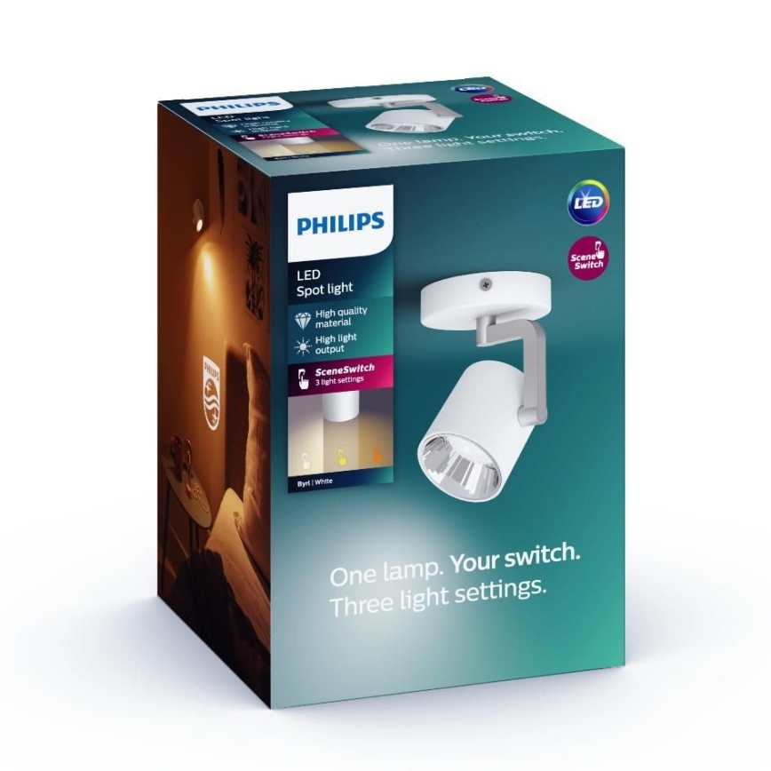 Philips - Spot LED dimerizável/LED/4.5W/230V