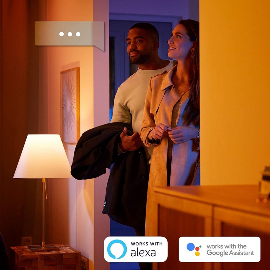 Philips - Luminária LED Regulável Hue RUNNER 1xGU10/5W/230V + comando à distância