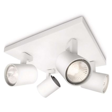 Philips 53094/31/16 - Foco MYLIVING RUNNER 4xGU10/50W/230V