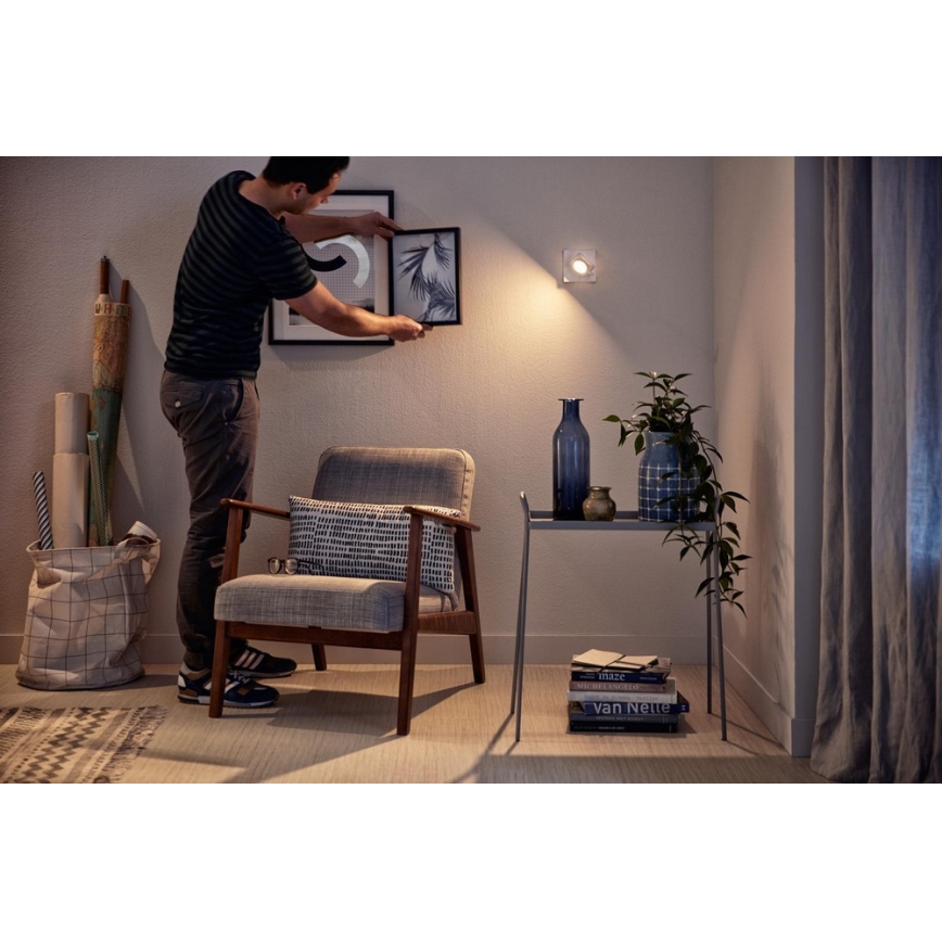 Philips 53190/48/P0 - Foco LED MYLIVING MILLENNIUM 1xLED/4,5W/230V