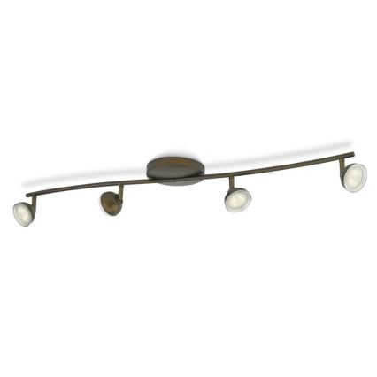 Philips 53244/06/16 - Foco LED MYLIVING TOSCANE 4xLED/3W/230V