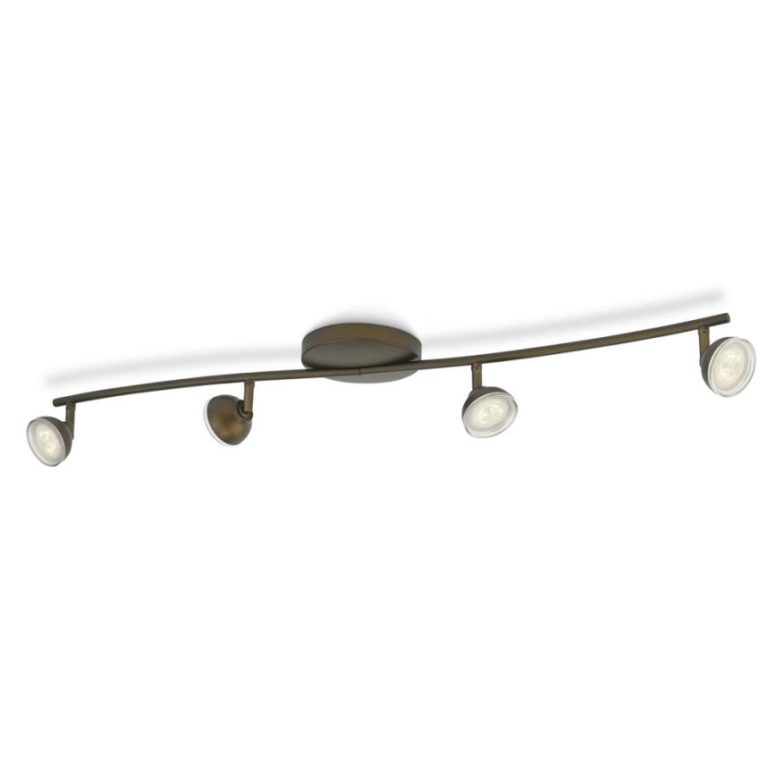 Philips 53244/06/16 - Foco LED MYLIVING TOSCANE 4xLED/3W/230V