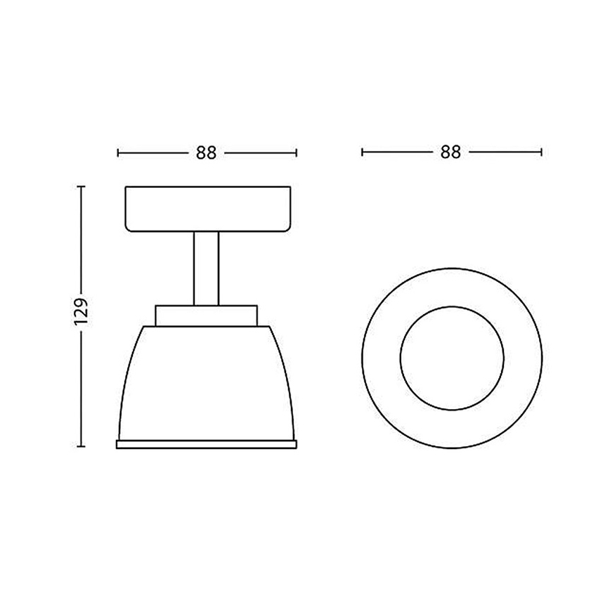 Philips - Foco LED 1xLED/4W/230V
