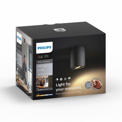 Philips - Foco LED com regulação Hue PILLAR 1xGU10/5,5W